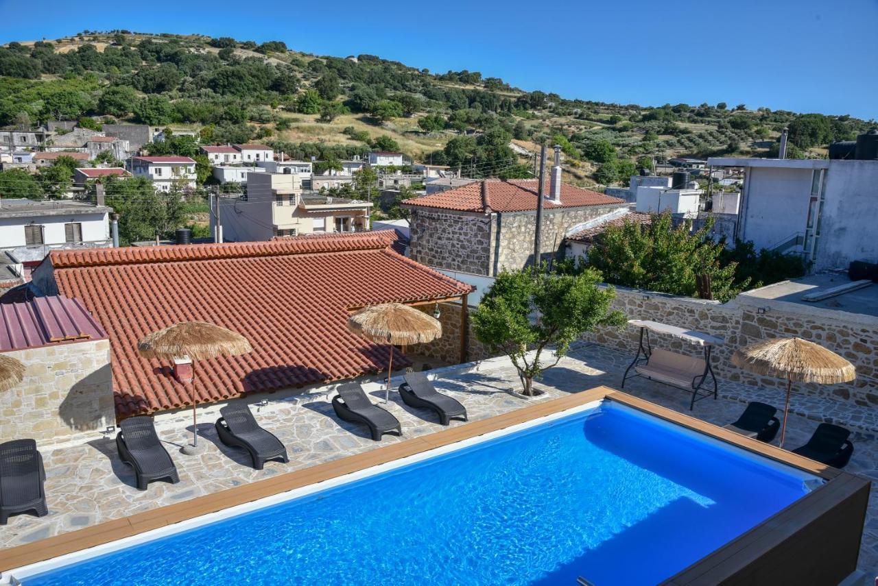 Island Oasis Poolside Paradise In Crete Agia Varvara  Kültér fotó